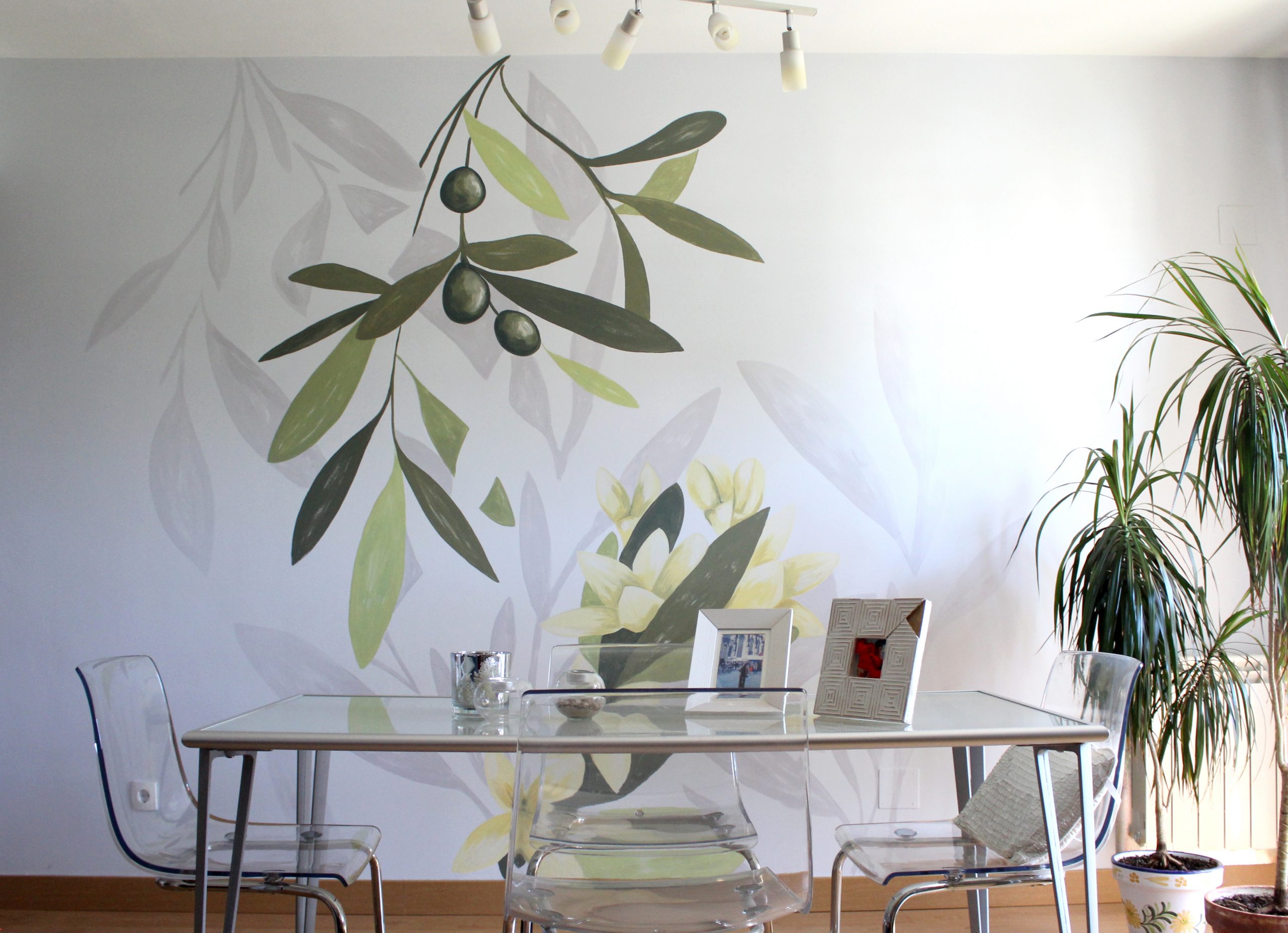 mural decorativo familiar