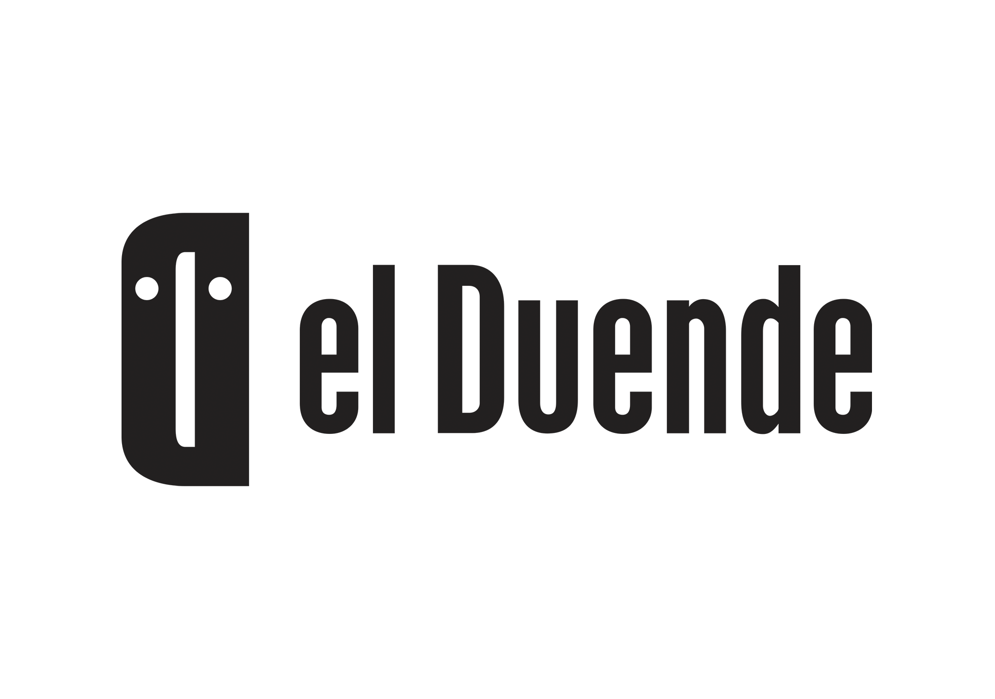 logotipo el duende negro