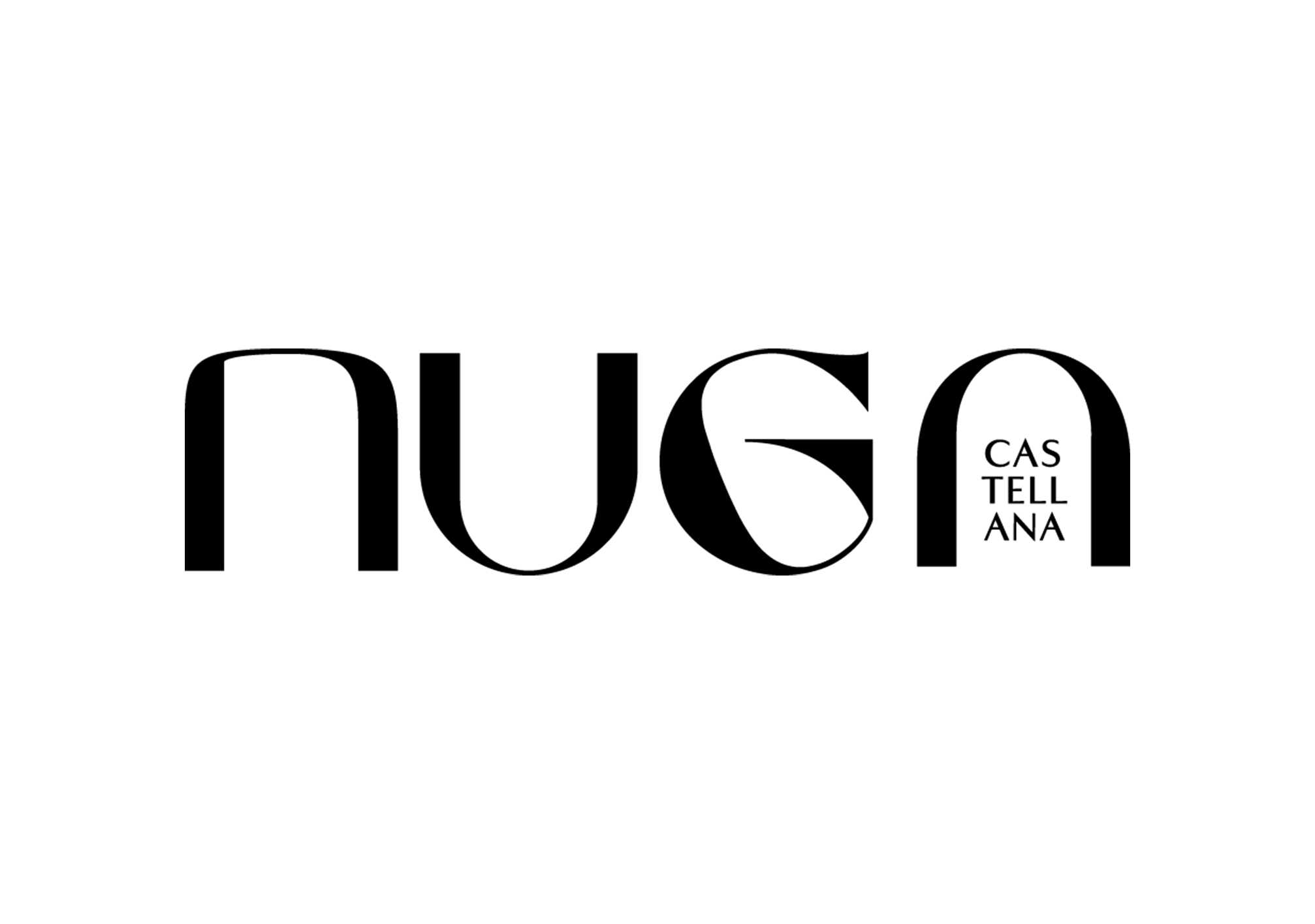 logotipo nuga negro